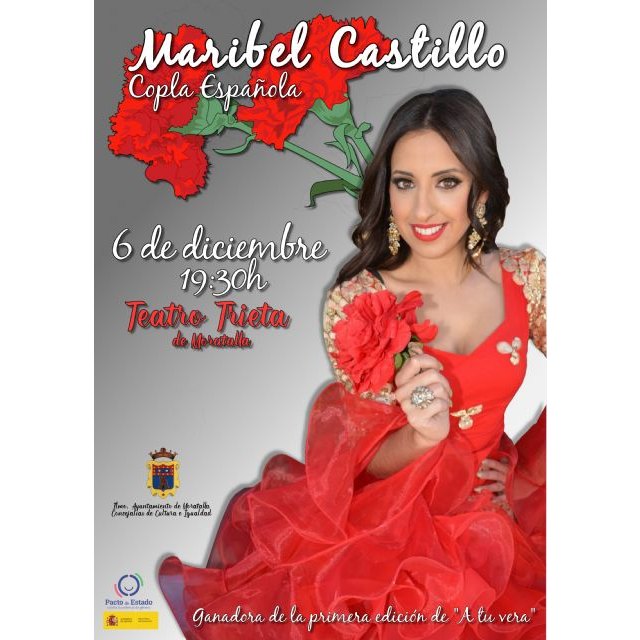 Maribel Castillo canta copla en Moratalla
