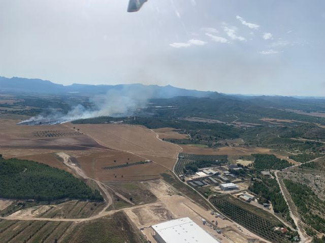 Incendio forestal declarado en Moratalla