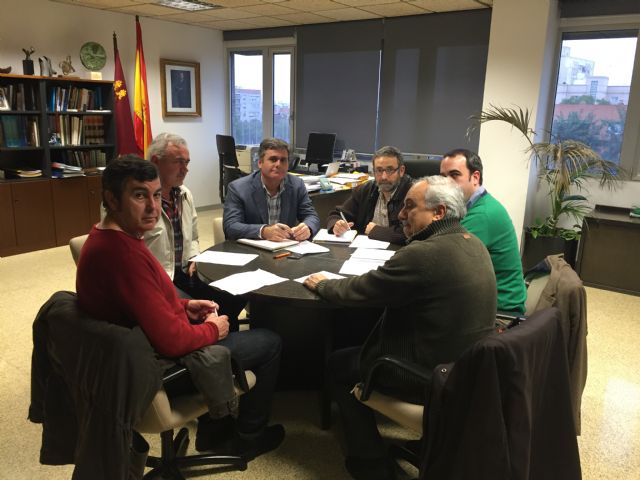 Reunión entre el director general del Agua y el equipo de gobierno del Ayuntamiento de Moratalla