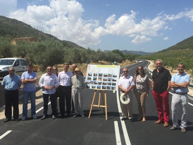 La Consejería de Fomento mejora la seguridad vial de la carretera de Benizar con la ampliación de la plataforma y reposición del firme