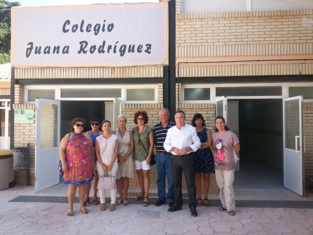 Educación invierte más de 33.000 euros en obras del colegio Juana Rodríguez de Moratalla