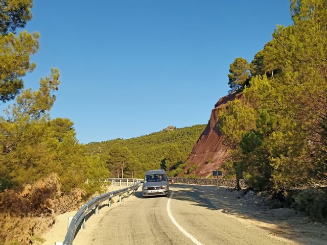 La carretera del Campo de San Juan recupera la seguridad tras los daños de la caída de rocas de grandes dimensiones