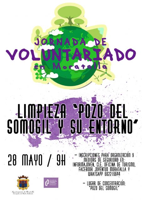 Jornada de voluntariado en Moratalla para la limpieza del 'Pozo del Somogil y su entorno'.